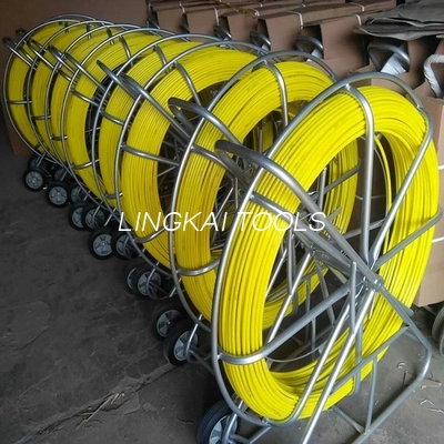 Fiberglass Rodder Menarik Kabel Listrik Melalui Saluran Panjang 300mm