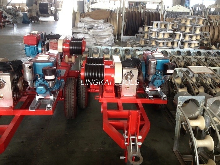 Peralatan Pemasangan Menara Winch Penarik Bermotor 5 Ton JJCS-50T