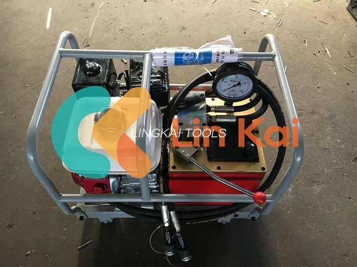300T Maks. Alat Crimping Hidraulik Gaya Kompresi Stasiun Pompa Hidraulik Tekanan Super Tinggi