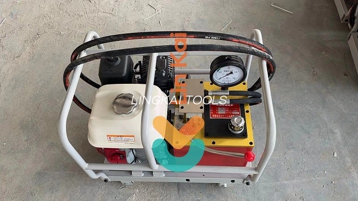 Stasiun Pompa Hidraulik Bermotor Tekanan Tinggi 80 MPa 300ton Mesin Press Konduktor Hidraulik Untuk Kompresor