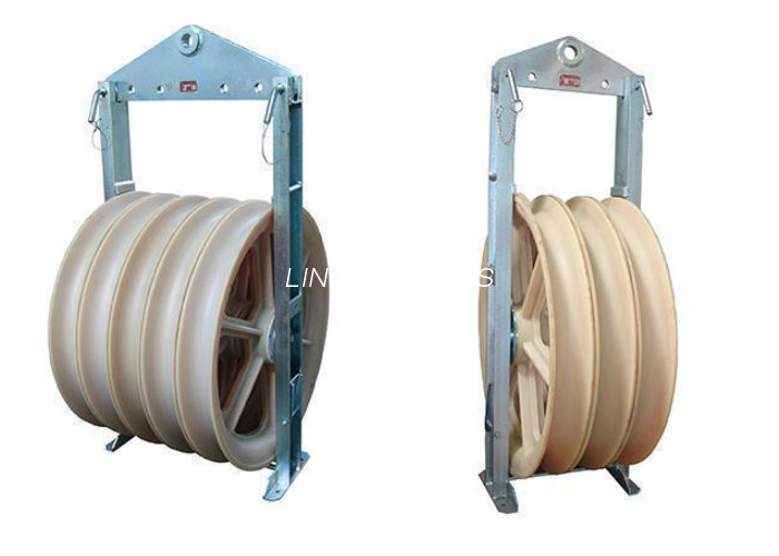 Kabel Konduktor Diameter Besar Menarik Katrol Merangkai Blok MC Nilon Blok