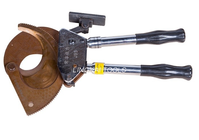 J95 Ratchet Cable Cutters Bolt Cutters Cable Tools Untuk Pemotongan Kabel Lapis Baja