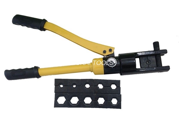 Crimper Kawat Hidraulik yang Mudah Dioperasikan Aman Untuk Crimping Lug Tembaga / Aluminium