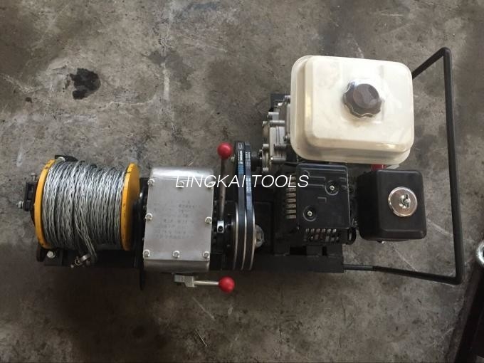 Penarik Winch Kabel Listrik Ringkas Kawat Merangkai Mesin Honda yang Andal