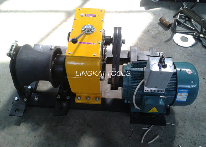 JJM8D Model 80 KN Winch Winch Puller Petrol Capstan Winch Untuk Persatuan Kabel