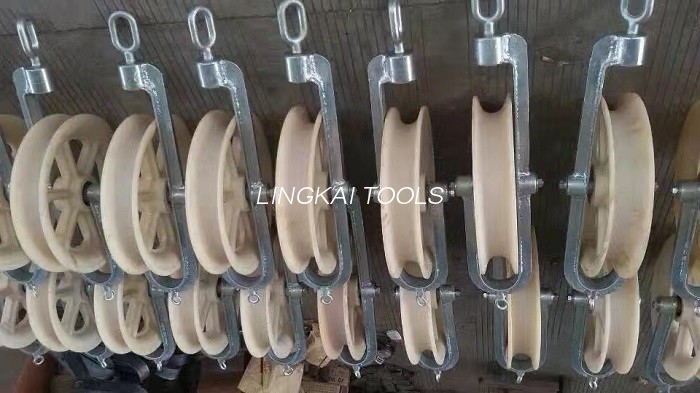 Blok Katrol Tahan Katrol Pelepas Otomatis Anti Pengangkat untuk Tali Tarik