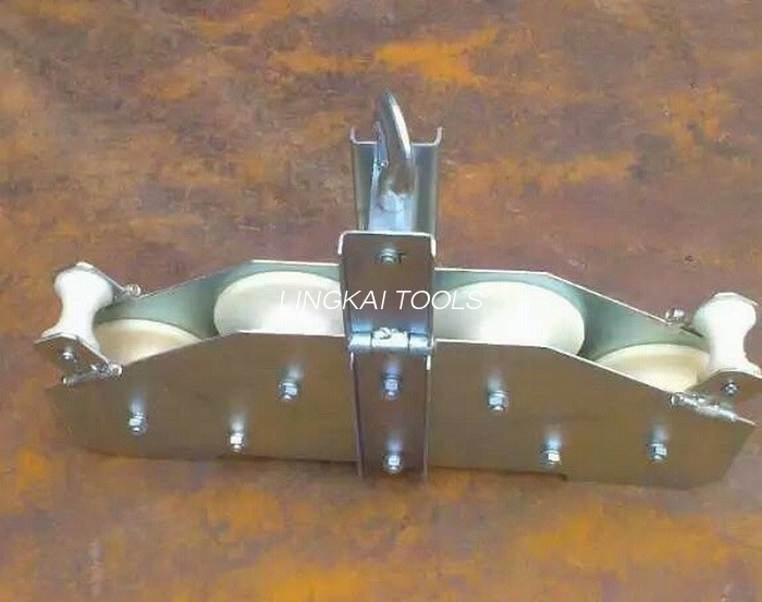 Alat Kabel Serat Optik R570 Mm 10KN OPGW Blok Gabungan Empat Berkas