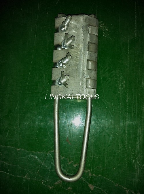 Alat Kabel Serat Optik Paduan Aluminium Gripper Pengunci Radial Untuk Kabel Radial OPGW