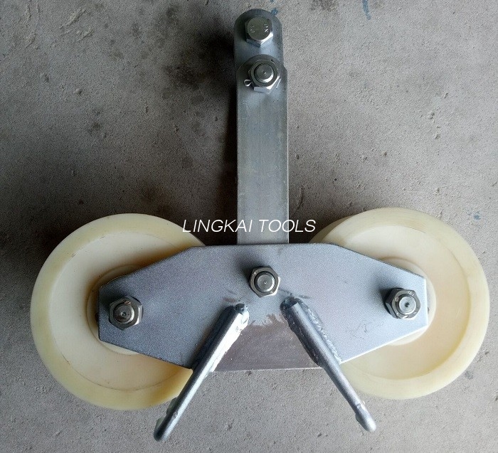 Model SHR-2.5 Kabel Menarik Blok Merangkai Kawat Katrol Dengan Tandem Sheave