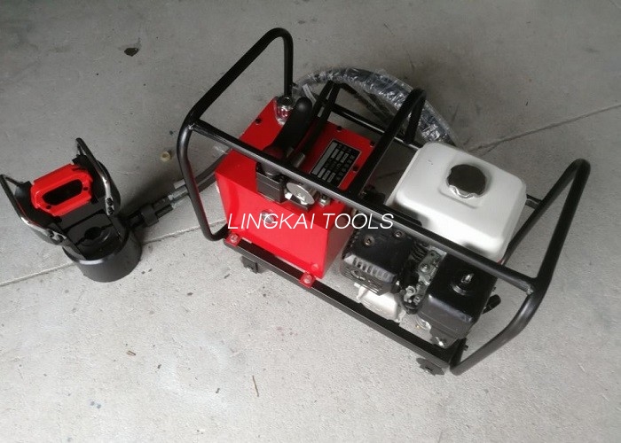 Kepala Kompresor Alat Crimping Hidraulik 16103A Dengan Pompa Bensin Honda 80Mpa
