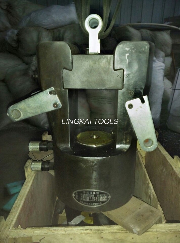 Alat Crimping Hidraulik 35mm Stroke 200T Untuk Terminal ACSR1440 Dengan Kepala Hexagon