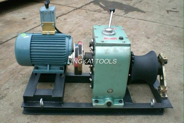 Alat Konstruksi Jalur Penarik Winch Kabel 3 Ton Dengan Motor Listrik 3KW