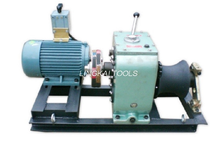 Mesin Winch Penarik Kabel Listrik 5 Ton Tali Kawat Winch Dengan Tegangan 380/220