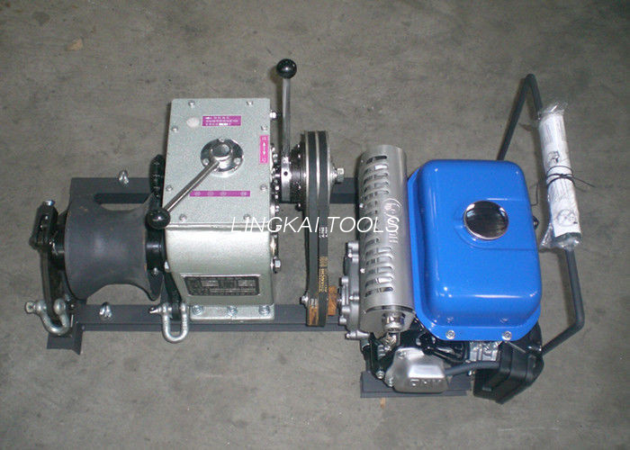 3 Ton Pulling Hoist Cable Winch Puller Ukuran Kecil Dengan Mesin Bensin Yamaha
