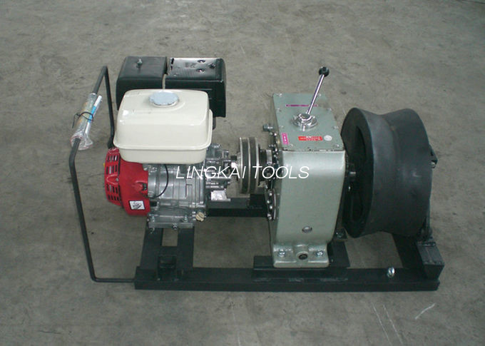 Efisiensi Tinggi 5 Ton Winch / Winch Penarik Kabel Kawat Untuk Konstruksi Daya