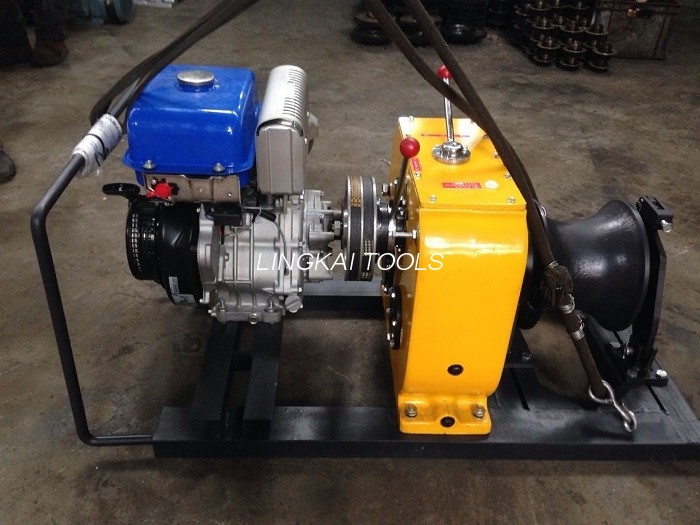 Wire Rope Hoisting Cable Winch Puller / Cable Drum Winch JJM 8Q Sertifikasi ISO