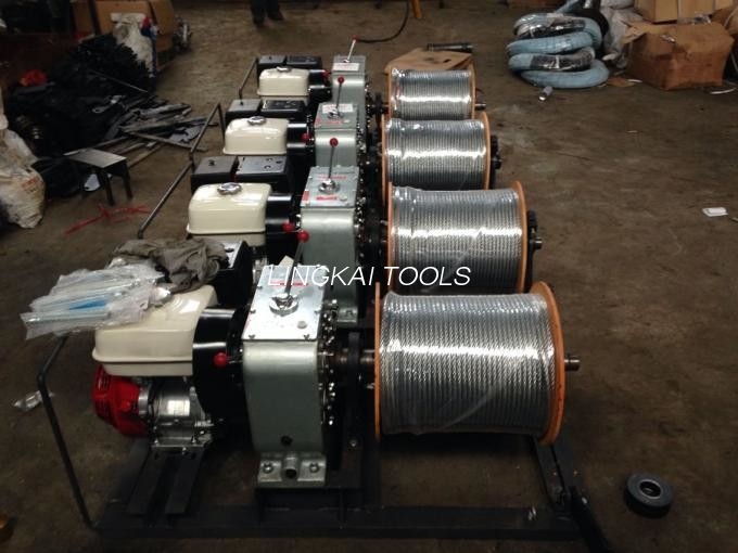 Mesin Merangkai Penarik Winch Kabel Pengambil Kawat Kekuatan Tarik 20KN