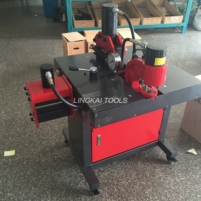 Pemrosesan Busbar Alat Crimping Hidraulik Efisiensi Tinggi Dengan Tegangan 200V 50HZ
