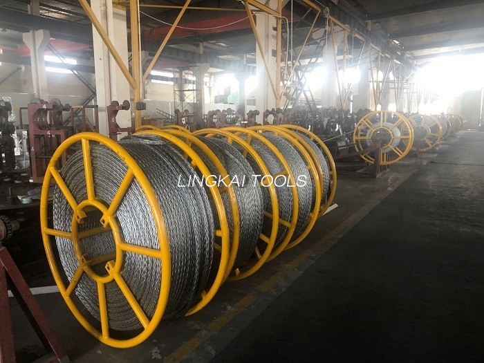 Tali Kawat Baja Anti Memutar 20mm Untuk Tiga Jalur Transmisi Merangkai Konduktor yang Dibundel