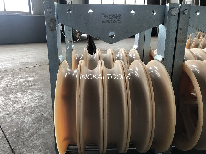 660 Mm Diameter Besar Roda Berkas Berkas Dibundel Kawat Konduktor Katrol Merangkai Blok