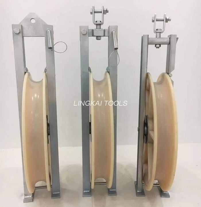 822 Mm Roda Berdiameter Besar Berkas Berkas Katrol Konduktor Kawat Bundel Blok Merangkai